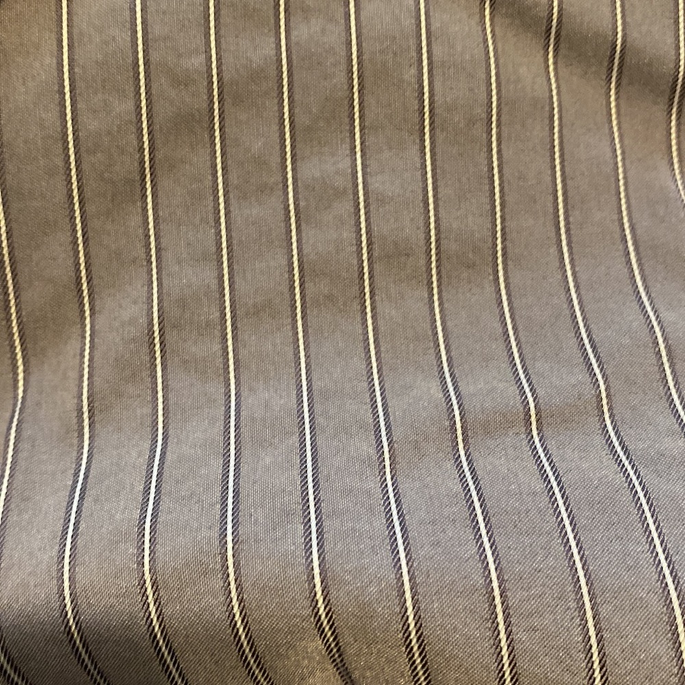 Gray Express Button Down With Silver Metal Detail… - image 6